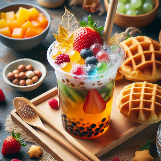 2024臺北手搖飲節,手搖控跟上了嗎? 御食客製化飲料杯,杯杯都吸睛